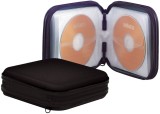 Q-Connect® CD-Wallet - für 24 CDs/DVDs CD/DVD Tasche für 24 CDs/DVDs schwarz 160 mm 45 mm 160 mm