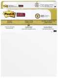 Post-it® SuperSticky Flipchart-Block Meeting Chart - 63,5 cm x 76,2 cm, blanko, 90 g/qm, 30 Blatt