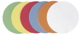 Franken Moderationskarte - Kreis klein, 95 mm, sortiert, 250 Stück Moderationskarte Kreise Ø 95 mm