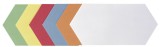 Franken Moderationskarte - Rhombus, 200 x 95 mm, sortiert, 250 Stück Moderationskarte Rhombus