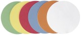 Franken selbstklebende Moderationskarte - Kreis klein, 95 mm, sortiert, 300 Stück Moderationskarte