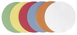 Franken selbstklebende Moderationskarte - Kreis groß, 195 mm, sortiert, 300 Stück Moderationskarte