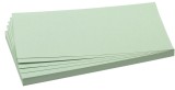 Franken Moderationskarte - Rechteck, 205 x 95 mm, hellgrün, 500 Stück Moderationskarte Rechtecke