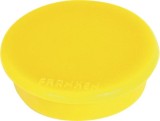Franken Magnet, 24 mm, 300 g, gelb Magnet gelb Ø 24 mm 10 Stück 300 g