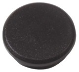 Franken Magnet, 24 mm, 300 g, schwarz Magnet schwarz Ø 24 mm 10 Stück 300 g