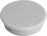 Franken Magnet, 32 mm, 800 g, grau Magnet grau Ø 32 mm 10 Stück 800 g