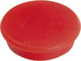Franken Magnet, 32 mm, 800 g, rot Magnet rot Ø 32 mm 10 Stück 800 g