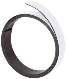 Franken Magnetband - 100 cm x 15 mm, weiß Magnetband weiß 1 mm 15 mm 100 cm