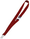 Durable Textilband 20 mm mit Sicherheitsverschluss, 44 cm, rot Textilband rot 10 Stück