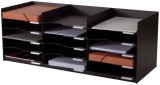 Paperflow Formularbox für Rollladenschrank easyOffice schwarz Sortierablage 85,7 x 32,3 x 33,0 cm