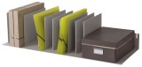 Paperflow Belegfach flexibel für Rollladenschrank easyOffice grau Sortierablage grau