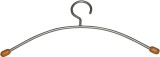 Alco Kleiderbügel - Metall, 2er Set Kleiderbügel silber 40 cm Metall 2 Stück