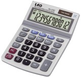 LEO® Tischrechner LEO DK-238T, weiß, 12-stellig Tischrechner weiß 12-stellig 106 x 26 x 133 mm