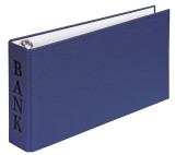 Veloflex® Bankordner BANK - A6, 2-D-Ring-Mechanik 30 mm, blau Bankordner A6 45 mm blau D-Ring