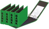 Pagna® Bankordner Color-Einband - A5 , 50 mm, Color Einband, grün Bankordner A5 50 mm grün