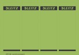 Leitz 1685 PC-beschriftbare Rückenschilder - Papier, kurz/breit,100 Stück, grün Rückenschild