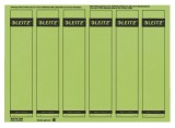 Leitz 1686 PC-beschriftbare Rückenschilder - Papier, kurz/schmal, 150 Stück, grün Rückenschild