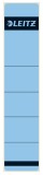 Leitz 1643 Rückenschilder - Papier, kurz/schmal, 10 Stück, blau Rückenschild selbstklebend blau