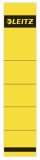 Leitz 1643 Rückenschilder - Papier, kurz/schmal, 10 Stück, gelb Rückenschild selbstklebend gelb