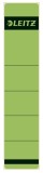 Leitz 1643 Rückenschilder - Papier, kurz/schmal, 10 Stück, grün Rückenschild selbstklebend grün