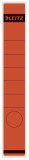 Leitz 1648 Rückenschilder - Papier, lang/schmal, 10 Stück, rot Rückenschild selbstklebend rot