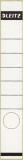 Leitz 1648 Rückenschilder - Papier, lang/schmal, 10 Stück, weiß Rückenschild selbstklebend weiß