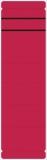 Ordnerrückenschilder - breit/lang, sk, 10 Stück, rot Rückenschild selbstklebend rot breit/lang