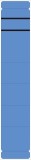 Ordnerrückenschilder - schmal/lang, sk, 10 Stück, blau Rückenschild selbstklebend blau 39 mm