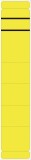Ordnerrückenschilder - schmal/lang, sk, 10 Stück, gelb Rückenschild selbstklebend gelb 39 mm
