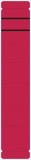 Ordnerrückenschilder - schmal/lang, sk, 10 Stück, rot Rückenschild selbstklebend rot schmal/lang