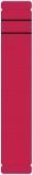 Ordnerrückenschilder - schmal/kurz, sk, 10 Stück, rot Rückenschild selbstklebend rot schmal/kurz