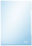 Leitz 4153 Sichthülle Super Premium, A4, PVC, dokumentenecht, blau Sichthülle A4 blau glasklar PVC