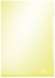 Leitz 4153 Sichthülle Super Premium, A4, PVC, dokumentenecht, gelb Sichthülle A4 gelb glasklar PVC
