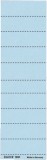 Leitz 1901 Blanko-Schildchen - Karton, 100 Stück, blau Beschriftungsschild blau 60 mm 21 mm