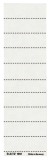 Leitz 1901 Blanko-Schildchen - Karton, 100 Stück, weiß Beschriftungsschild weiß 60 mm 21 mm
