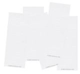 Leitz 1902 Blanko-Schildchen, für ALPHA®, Karton, 100 Stück, weiß Beschriftungsschild weiß