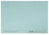 Elba vertic® Beschriftungsschild für Registratur, 58 x 18 mm, blau, 50 Stück Beschriftungsschild