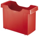 Leitz 1908 Hängemappenbox Uni-Box Plus, für Hängemappen A4, Polystyrol, rot Hängemappenbox rot