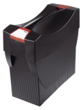HAN Hängemappenbox SWING-PLUS mit Deckel, für 20 Hängemappen, schwarz Hängemappenbox schwarz