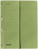 Falken Ösenhefter - A4 1/2 Vorderdeckel kfm. Heftung, grün, Manilakarton, 250 g/qm Ösenhefter A4
