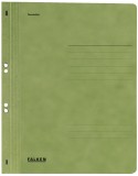 Falken Ösenhefter - A4 1/1 Vorderdeckel, grün, Manilakarton, 250 g/qm Ösenhefter ganz A4 240 mm