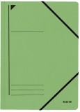 Leitz 3980 Eckspanner - A4, 250 Blatt, Pendarec-Karton (RC), grün Eckspanner grün A4 Gummizug