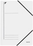 Leitz 3980 Eckspanner - A4, 250 Blatt, Pendarec-Karton (RC), weiß Eckspanner weiß A4 Gummizug