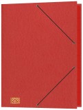 RNK Verlag Konferenz- und Ordnungsmappe - 9 Fächer, A4, Karton, rot Ordnungsmappe 9 rot A4 Gummizug