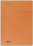 Falken Schnellhefter - A4, 250 Blatt, Manilakarton (RC), orange Schnellhefter orange A4 250 Blatt