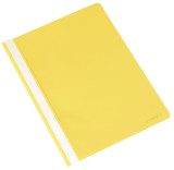 Q-Connect® Schnellhefter - A4, 250 Blatt, PP, gelb Schnellhefter kaufmännische Heftung gelb A4