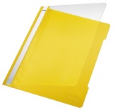 Leitz 4191 Schnellhefter - A4, langes Beschriftungsfeld, PP-Folie, gelb Schnellhefter gelb A4 240 mm