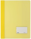 Durable Schnellhefter DURALUX® - A4 überbreit, transluzente Folie, gelb Schnellhefter gelb 280 mm
