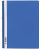 Durable Sichthefter mit Abheftschieber - Hartfolie, 0,16 mm, A4 überbreit, blau Schnellhefter blau