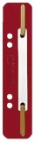 Leitz 3710 Einhänge-Heftstreifen PP, kurz - rot, 25 Stück Heftstreifen rot 25 Stück